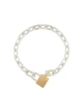AMBUSH small padlock bracelet - Silver