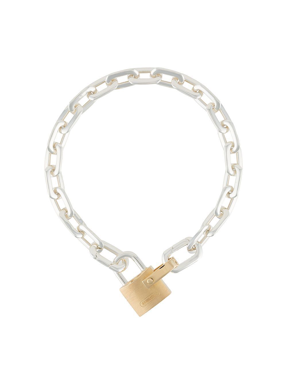 mini padlock bracelet