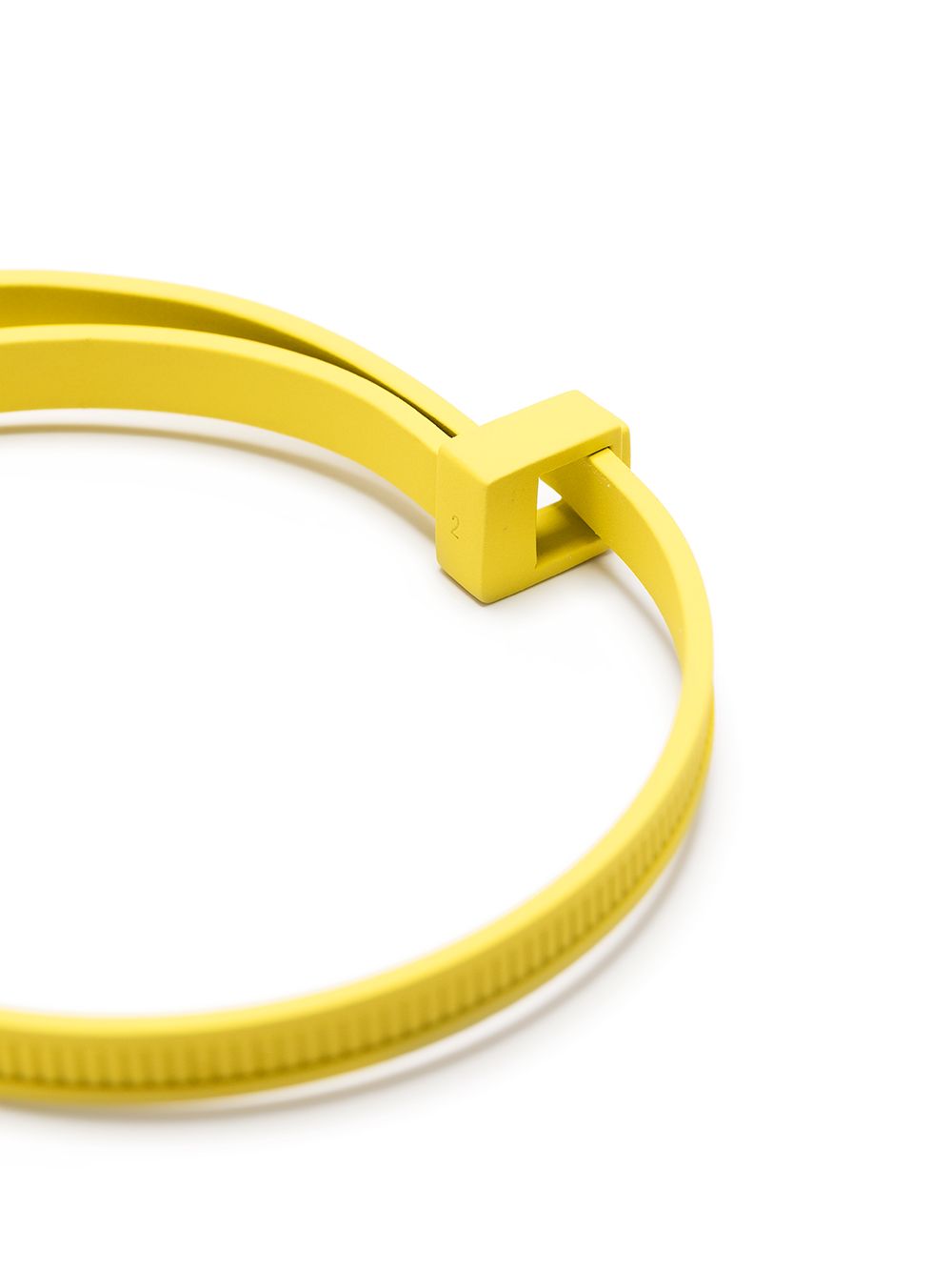 фото Ambush zip tie bracelet (color) yellow