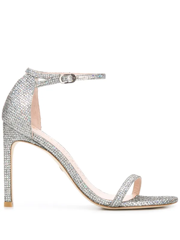 stuart weitzman embellished sandals