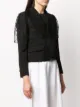 Comme Des Garçons Noir Kei Ninomiya lace-overlay cropped jacket