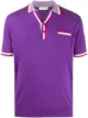 Image 1 of Etro striped trim polo shirt