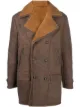 Image 1 of Etro shearling double-breasted coat