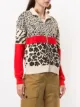Stella McCartney multi-animal print bomber jacket