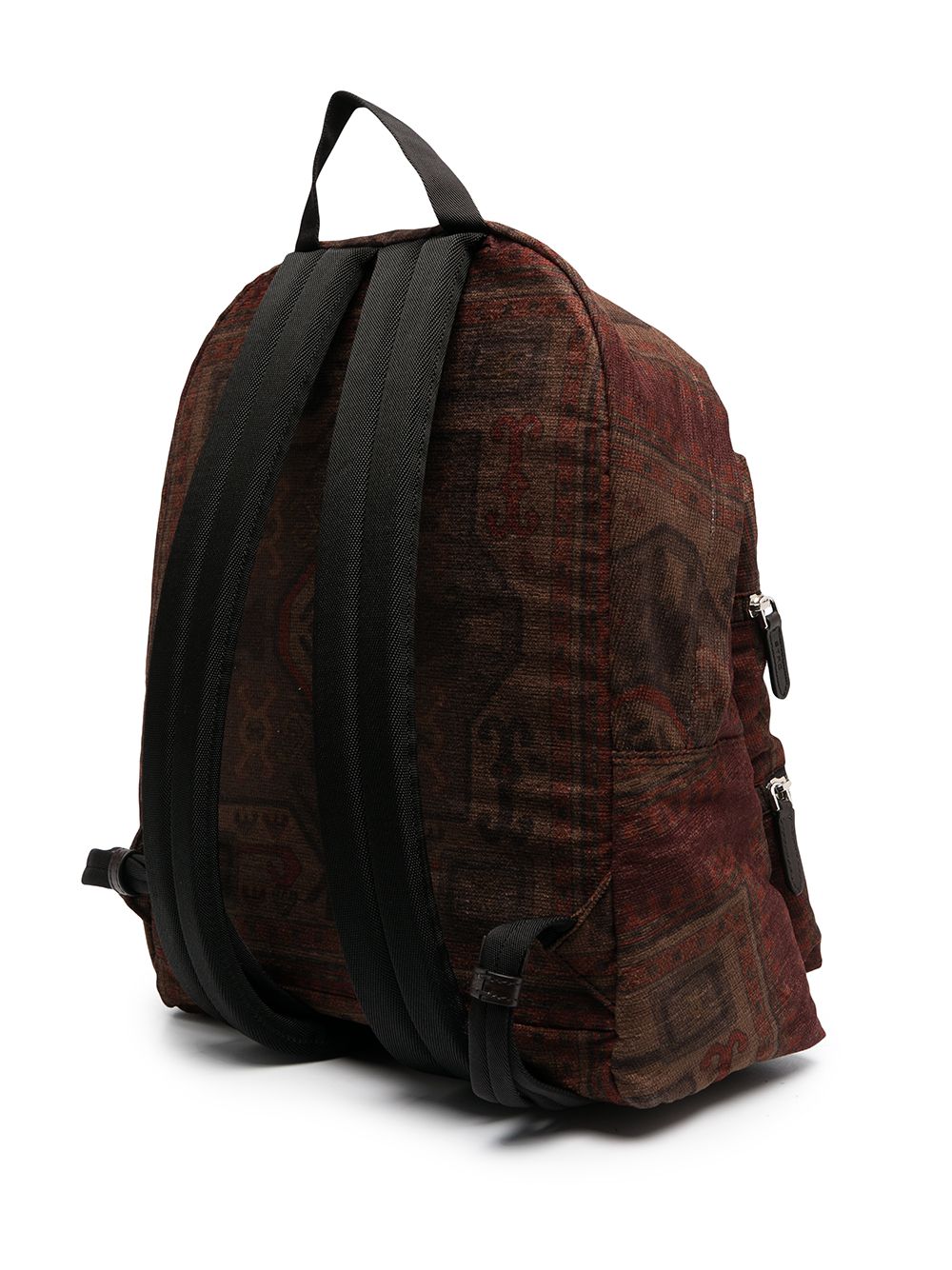 фото Etro рюкзак с молниями и принтом