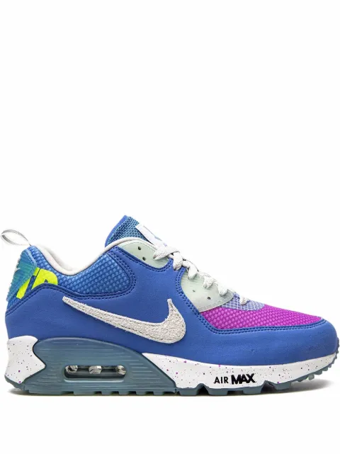 Nike x Undefeated Air Max 90 "Pacific Blue" sneakers