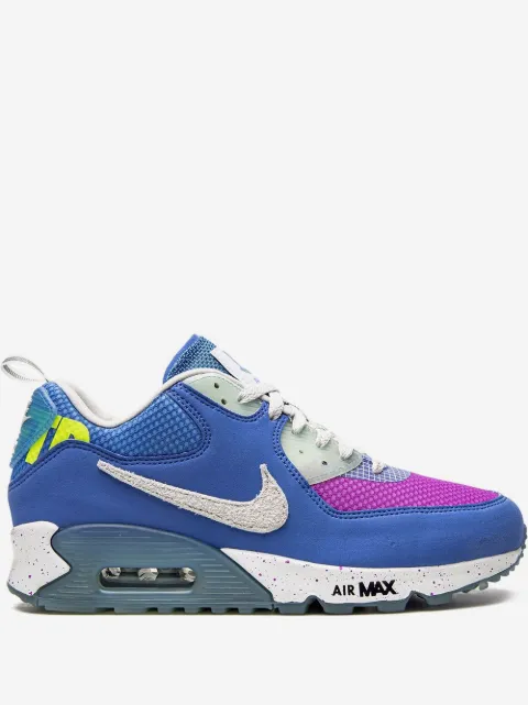 Nike x Undefeated Air Max 90 "Pacific Blue" sneakers