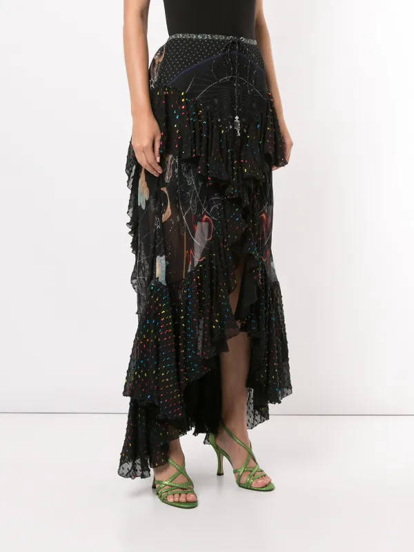 midnight moon maxi dress