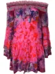 Image 1 of Camilla Tropic of Neon bandeau dress