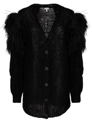 millers feather cardigan