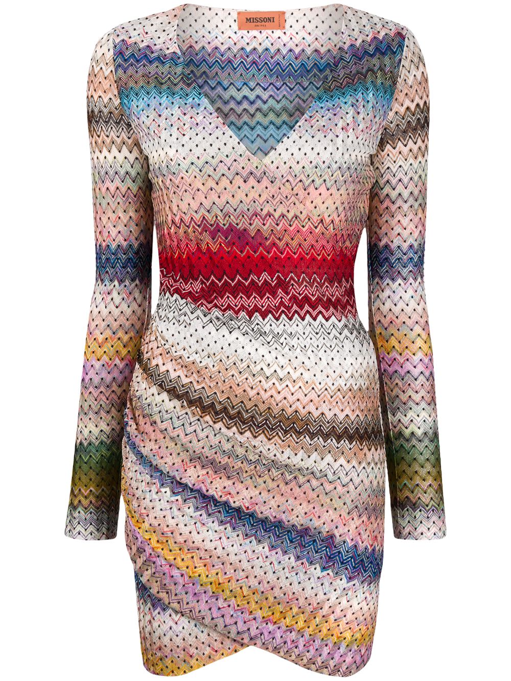 фото Missoni платье мини с узором