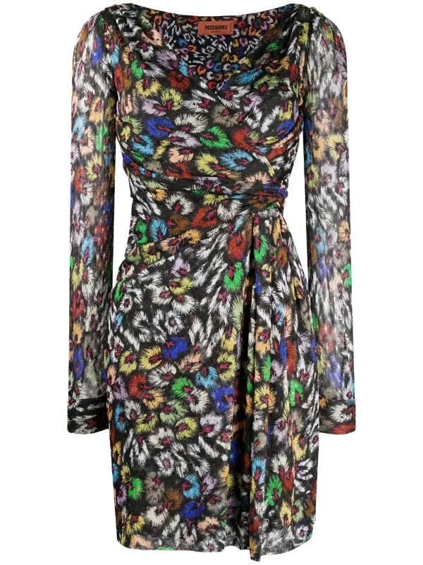missoni wrap dress