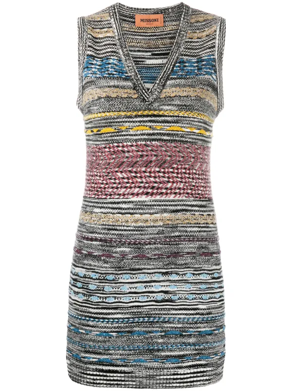 knitted vest dress