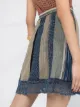Missoni colour block A-line skirt