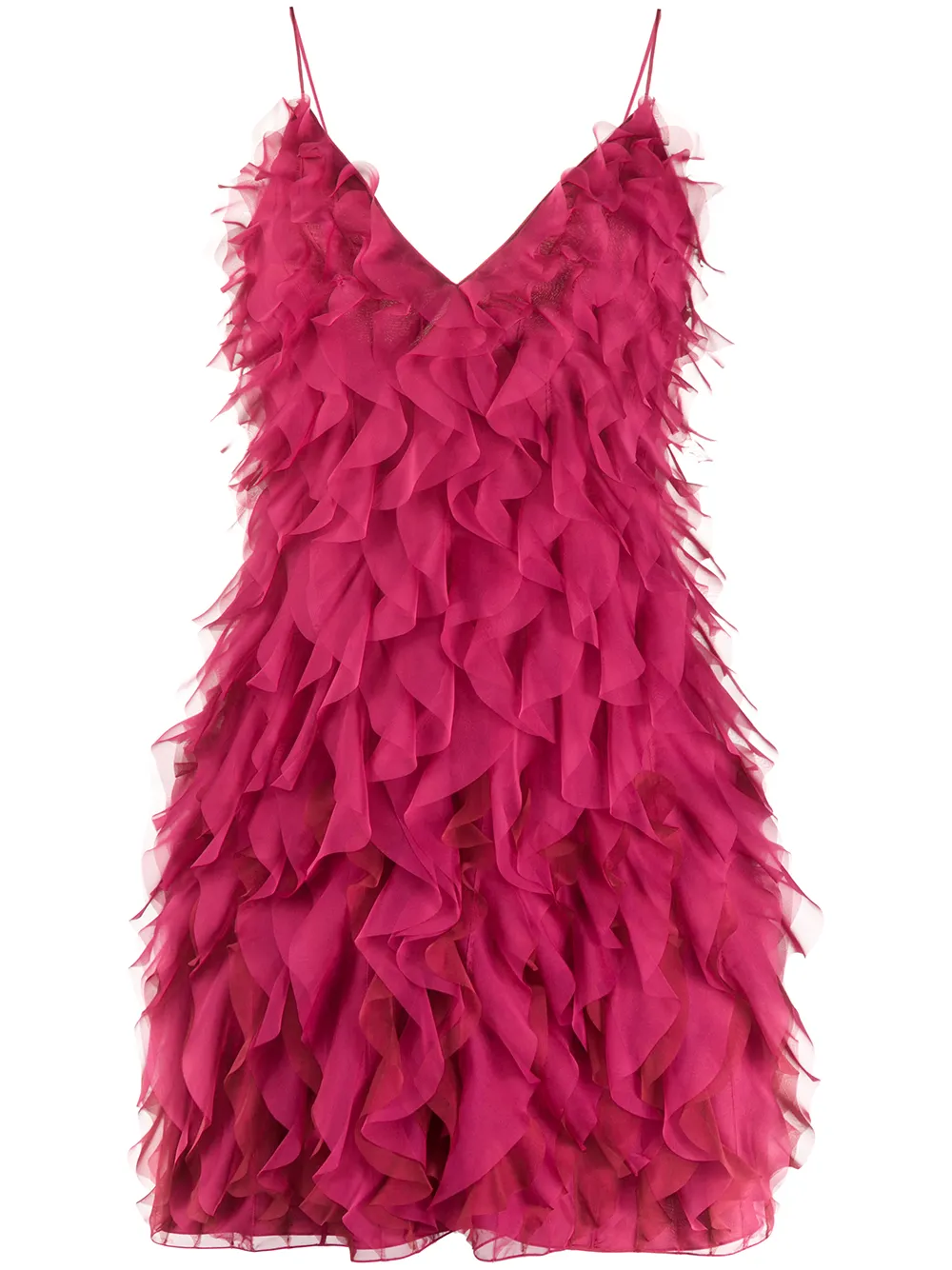 Alberta Ferretti Minikleid Mit Mikro-Rüschen eiynn PA2y3 Alberta Ferretti Minikleid Mit Mikro-Rüschen eiynn PA2y3