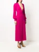 Antonino Valenti plunge neck pleated dress