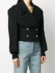 Balmain cropped double-breasted jacket