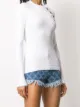 Balmain decorative-button knitted jumper