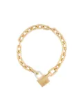 AMBUSH small padlock chain bracelet - Gold