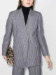 Image 2 of Givenchy houndstooth-pattern wool blazer