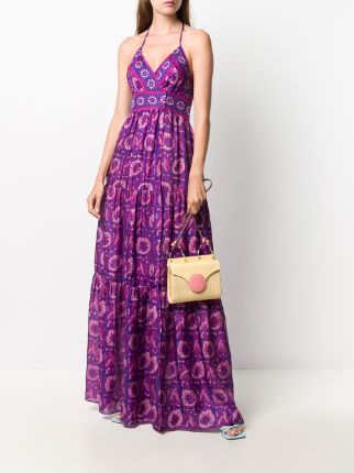 Kemi floral print maxi dress展示图