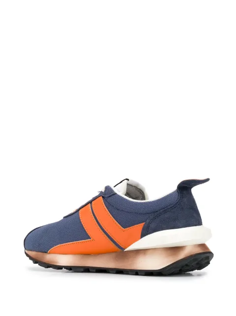 lanvin bumper sneaker on feet