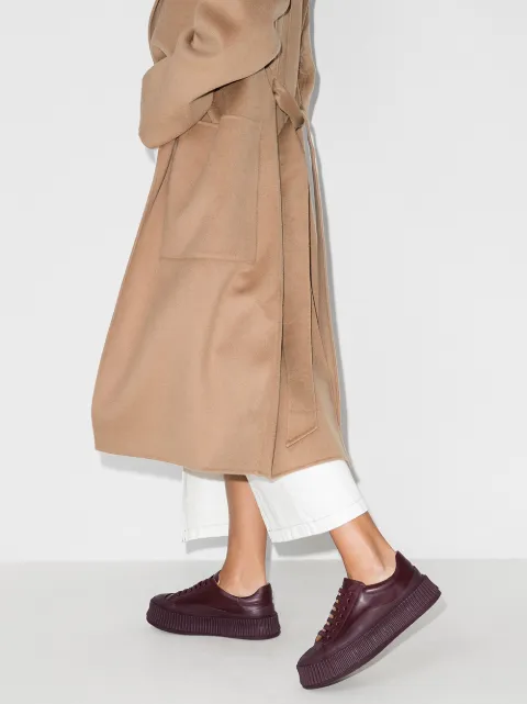 jil sander platform sneakers
