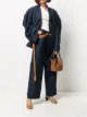 الصورة 2 من LANVIN بنطال بغلق بحمالة ومشبك