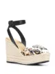Image 2 of Giuseppe Zanotti leopard-print platform wedge sandals
