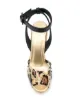 Giuseppe Zanotti leopard-print platform wedge sandals