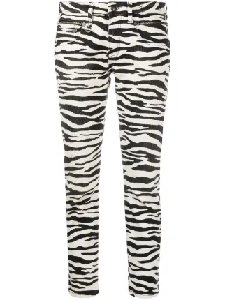 R13 zebra jeans Clearance