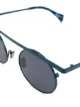Yohji Yamamoto futuristic aviator sunglasses