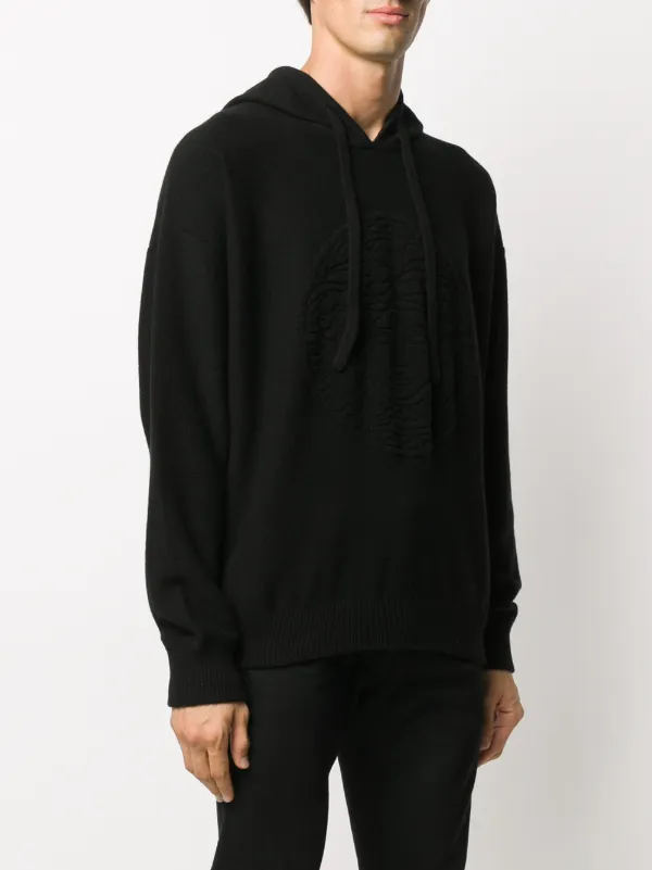 cashmere moletom com capuz black
