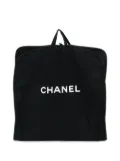 CHANEL Pre-Owned 1990s logo print clothing hanger - Black