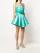 Giuseppe Di Morabito flared satin dress