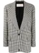 Afbeelding 1 van Alexandre Vauthier Blazer met pied-de-poule print