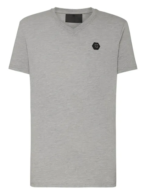 Philipp Plein V-neck skull T-shirt
