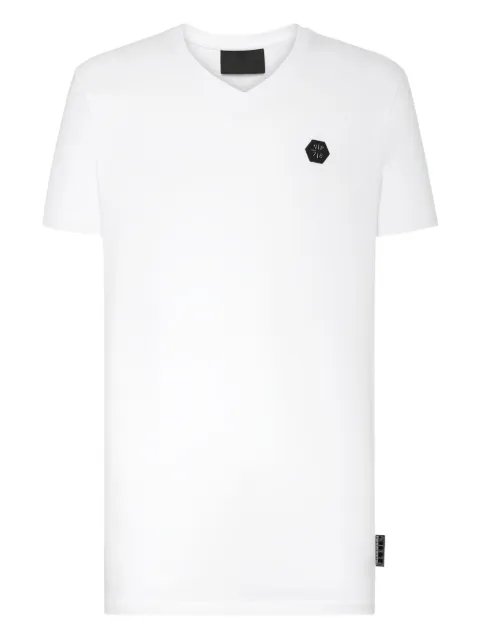 Philipp Plein v-neck skull T-shirt