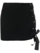 Image 1 of Alessandra Rich lace-up mini skirt