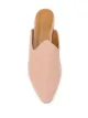Le Monde Beryl textured low-heel mules