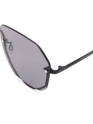 0257S00163 geometric-frame sunglasses展示图