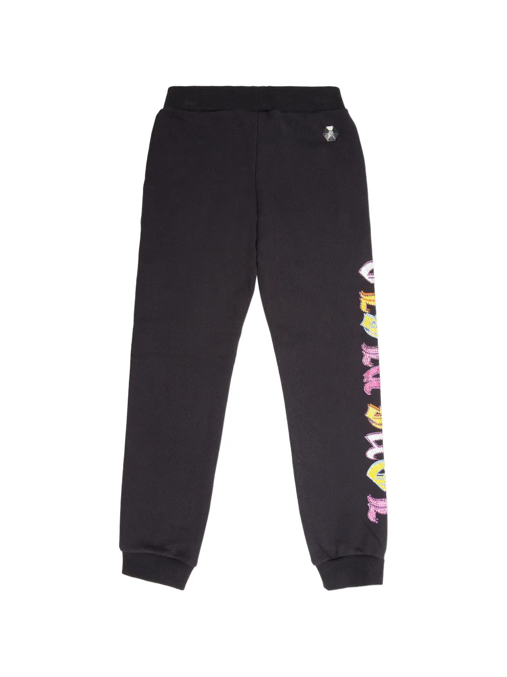 Philipp Plein Junior rhinestone-embellished track pants Zwart