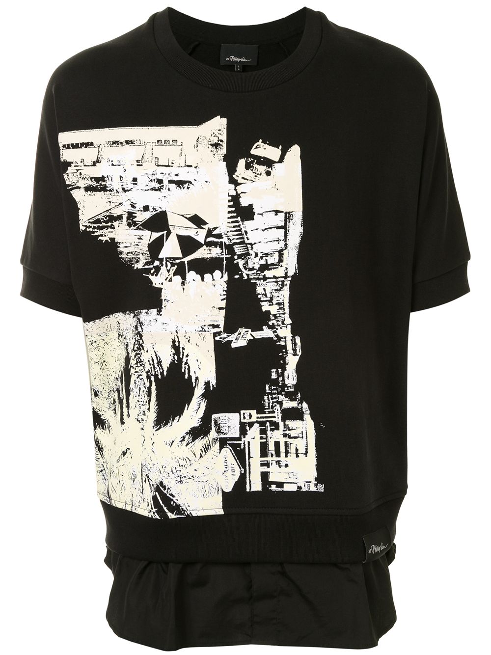 3.1 PHILLIP LIM / フィリップ リム POSTCARD PRINT SWEATSHIRT