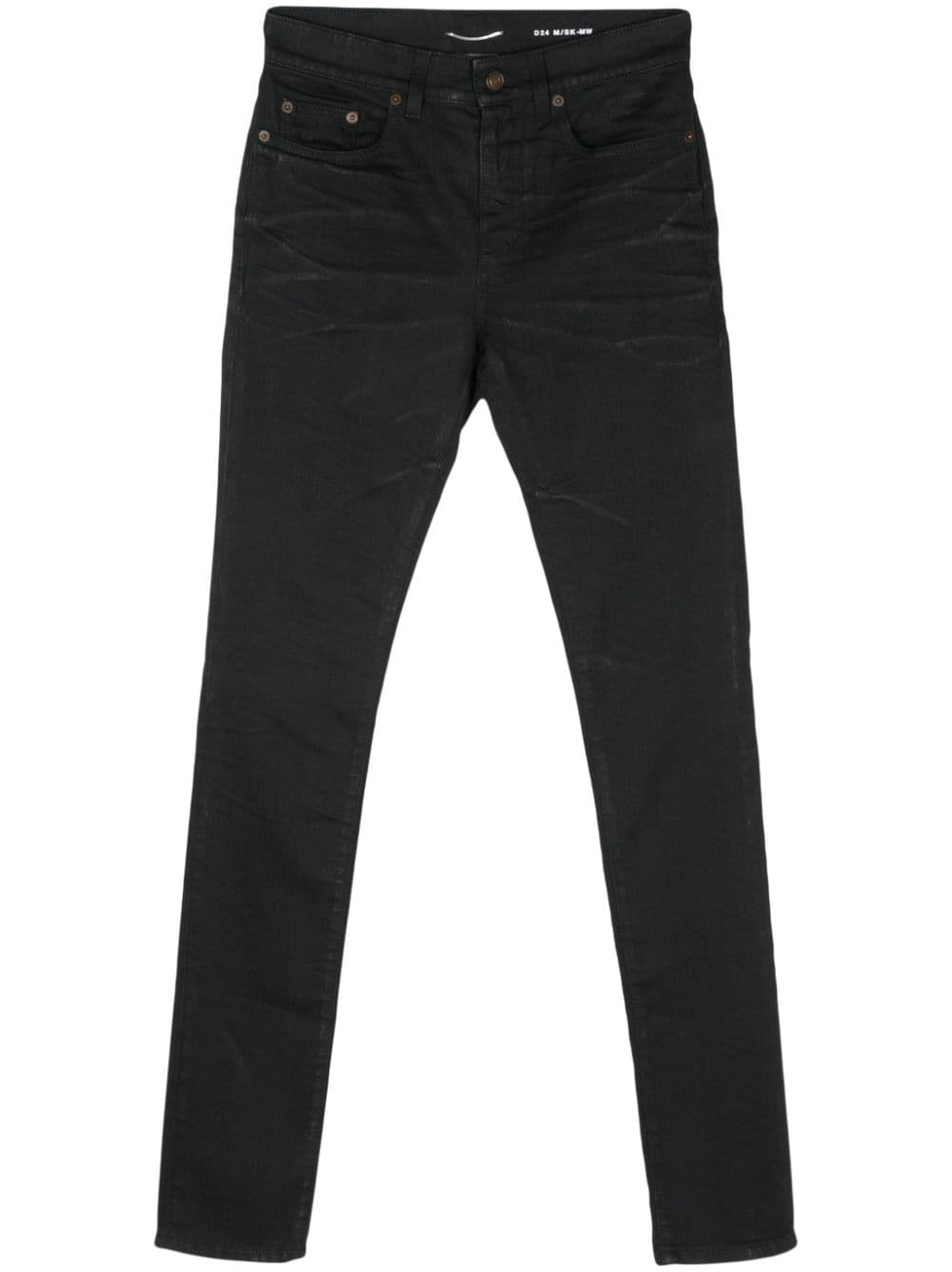 crease-effect jeans