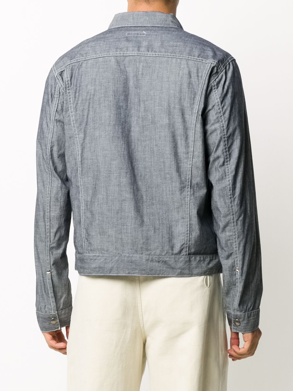фото Engineered garments джинсовая рубашка с длинными рукавами
