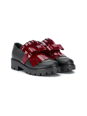 Marni Kids لوفر بلونين وشرابة