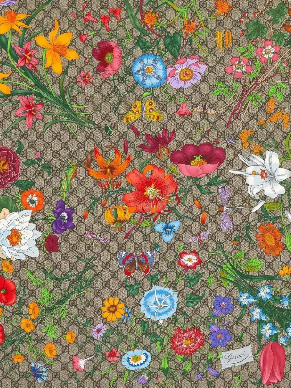 Gucci GG Flora Scarf | Neutrals | FARFETCH