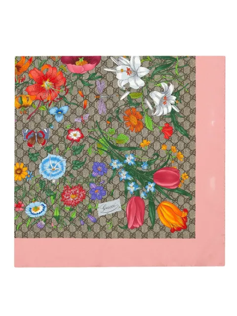 Gucci GG Flora scarf
