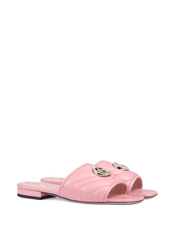 gucci quilted sandals