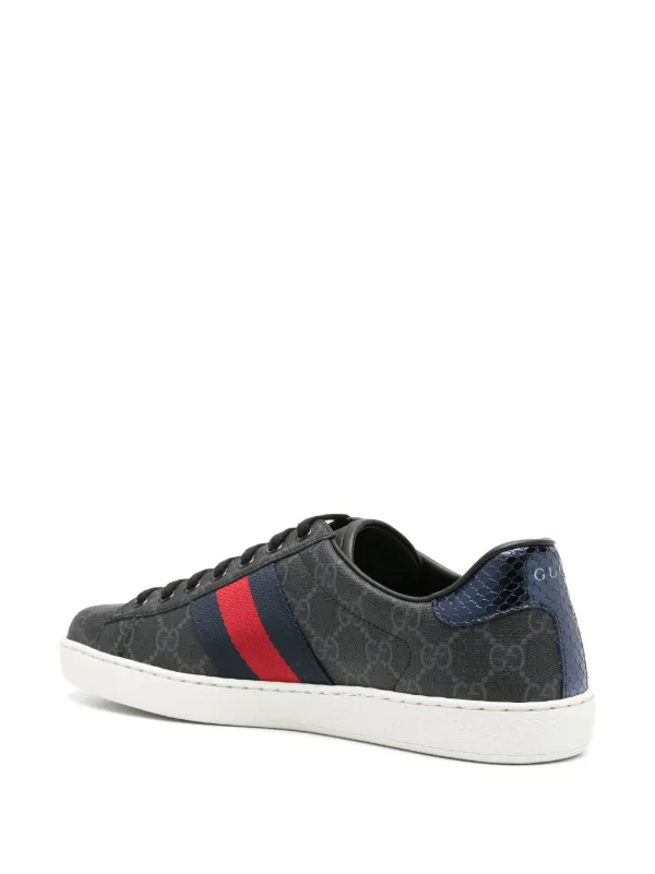 Gucci gg supreme low top sneakers on sale